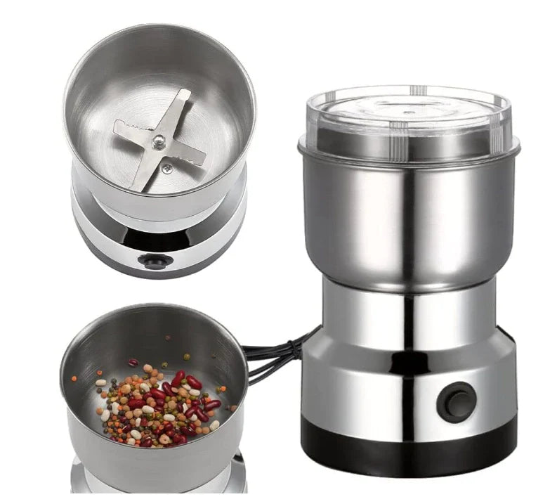 Molino Eléctrico Multifuncional para Café y Granos