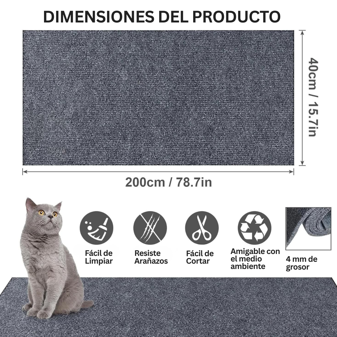 Arañador Adhesivo para Gatos