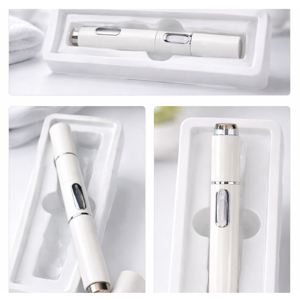 Lápiz antiacné con luz azul para tratar imperfecciones de forma precisa